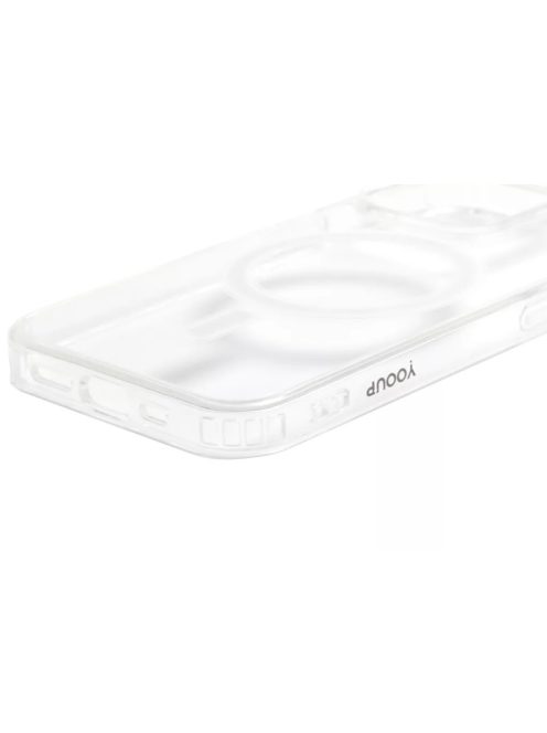 Yooup Magsafe kompatibilis Tok - iphone 15 Pro TPU átlátszó