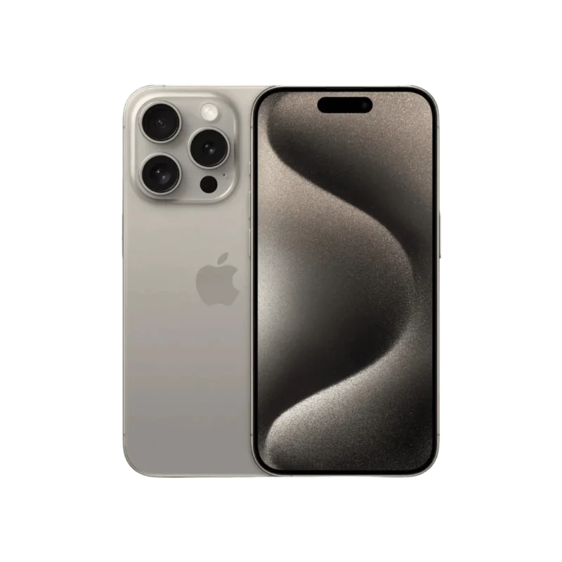 Apple iPhone 15 Pro 128 GB Natural Titanium (használt, 12 hónap jótállás)