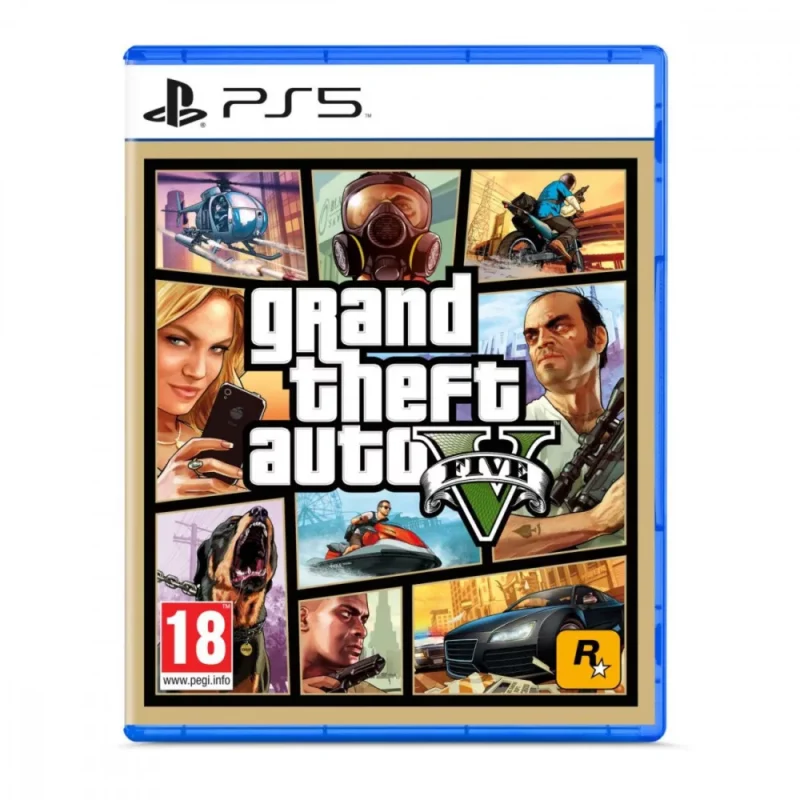 Grand Theft Auto V (GTA 5) PS5 (használt, karcmentes)